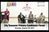 Hartford City Treasurerl Primary Candidates