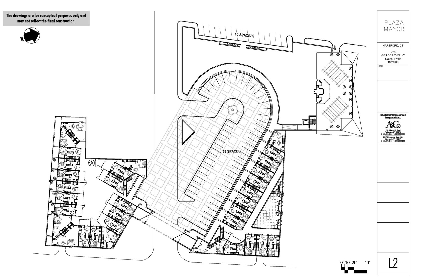 Plaza Mayor Second Floor Plan